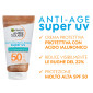 Immagine 3 - Garnier Ambre Solaire Crema Solare Viso Protettiva Anti-Età Super UV Acido Ialuronico SPF 50 Protezione Alta - Flacone da 50ml