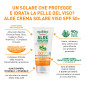 Immagine 4 - Equilibra Aloe Crema Solare Viso Anti-Age e Anti-Macchia SPF 50+ Protezione Molto Alta Resistente all'Acqua - Flacone 75ml