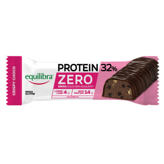 Equilibra Protein 32% Barretta Proteica Zero Crispy Cacao 45g