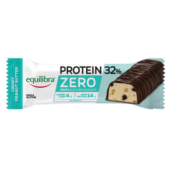 Equilibra Protein 32% Barretta Proteica Zero Crispy Peanut Butter 45g