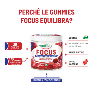 Equilibra Focus Memoria Concentrazione Integratore Alimentare
