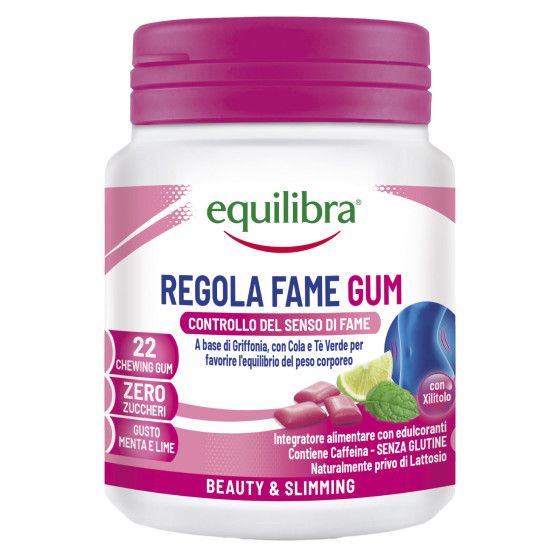 Equilibra Regola Fame Gum Integratore Alimentare in Chewing Gum Equilibra Regola Fame Gum Integratore Alimentare in Chewing Gum