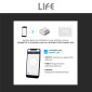 Immagine 4 - Life Modulo Relè Smart 1CH Ricevitore Interruttore Dimmer ON/OFF Wi-Fi 2,4 GHz - mod. 39.9WI50206V1