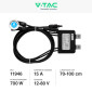 Immagine 2 - V-Tac VT-SUN-XL02-A Ottimizzatore Moduli Fotovoltaici 700W 15A Connessione MC4 IP68 - SKU 11946