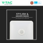 Immagine 7 - V-Tac Pro VT-81003 Plafoniera LED Quadrata 12W SMD Chip Samsung Sensore PIR Movimento e Crepuscolare Colore Bianco - SKU 23419