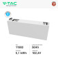 Immagine 2 - V-Tac Hiconics Batteria Stack 102,4V 50Ah 5,1kWh per Kit Fotovoltaico All-In-One Monofase IP65 CEI 0-21 - SKU 11983 [TERMINATO]