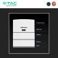 Immagine 5 - V-Tac Hiconics HEC2-S6.0Hr2 All-In-One Fotovoltaico Inverter Monofase Ibrido 6kW + Accumulo 10,2kWh CEI 0-21 IP65 - SKU 119821