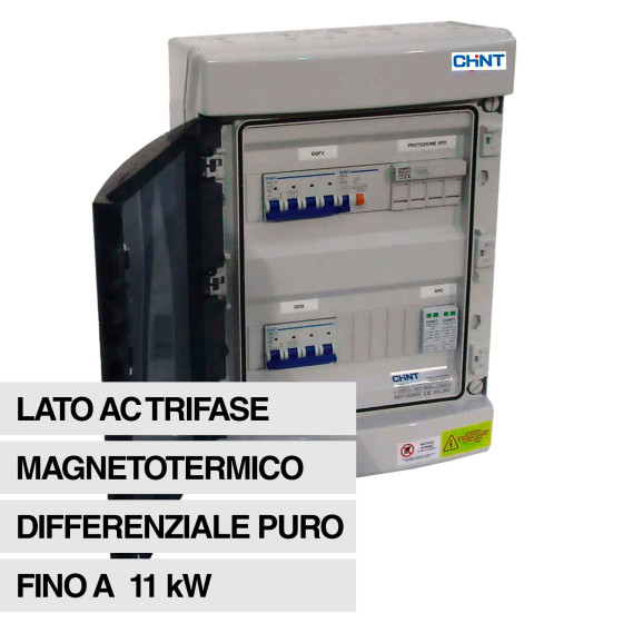 Quadro Elettrico Lato AC 400V IP65 Trifase 11,08kW Chint Quadro Elettrico Lato AC 400V IP65 Trifase 11,08kW Chint