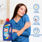 Immagine 3 - Omino Bianco Color+ Detersivo Liquido 35 Lavaggi per Capi Colorati - Flacone da 1,4 Litri
