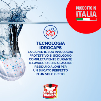 Additivo Bianco Vivo 10 Caspule Azione Sbiancante Omino Bianco