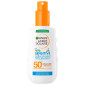 Immagine 1 - Garnier Ambre Solaire Kids Advanced Sensitive Spray Solare SPF 50+ Protezione Molto Alta per Bambini - Flacone da 150ml
