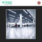 Immagine 8 - V-Tac VT-8340 Tubo LED Prismatico Plafoniera SMD 40W Lampadina 120cm - SKU 8048 / 8049