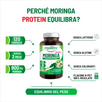 Equilibra Moringa Protein Equilibrio del Peso 120 Compresse