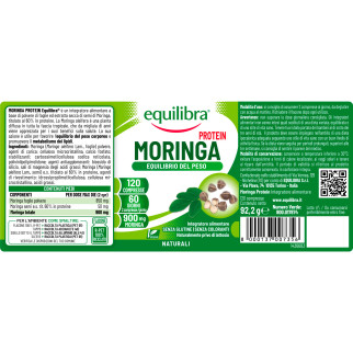 Equilibra Moringa Protein Equilibrio del Peso 120 Compresse