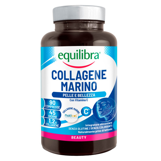 Equilibra Collagene Marino Integratore Vitamina C 90 Compresse Equilibra Collagene Marino Integratore Vitamina C 90 Compresse