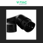Immagine 8 - V-Tac Wall Box 7,4kW Monofase a Parete Smart Bluetooth IP65 IK10 Cavo Tipo 2 da 5 metri - SKU 11868
