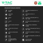 Immagine 3 - V-Tac Deye Kit Fotovoltaico Inverter Trifase 50kW IP65 + 12 Accumulatori BMS LiFePO4 61,44kW CEI 0-21 e CEI 0-16 - SKU 22022