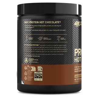 Optimum Nutrition Protein Hot Chocolate Proteica Barattolo da 350g
