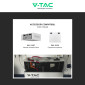 Immagine 10 - V-Tac VT-48200B Batteria Rack BMS LiFePO4 48V 200Ah 9,60kWh per Inverter Impianto Fotovoltaico CEI 0-21 - SKU 11523