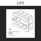 Immagine 6 - Life Punto Luce Segnapasso LED 2W da Incasso SMD per Scatola 503 CCT Changing Color 3in1 IP65 - mod. 39.9PL5030CFN
