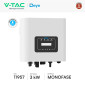 Immagine 2 - V-Tac Deye Inverter Monofase On-Grid 3kW IP65 con Display LCD per Impianto Fotovoltaico CEI 0-21 - SKU 11957