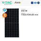 Immagine 2 - Kit 9 Pannelli Solari V-Tac 410W + Inverter Deye Monofase 3,6kW CEI 0-21 + Batteria 6,14kWh + Quadro Elettrico DC/AC 2 Stringhe