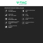 Immagine 3 - V-Tac Kit 4,92kW 12 Pannelli Solari Fotovoltaici 410W + Inverter Monofase + Batteria 5,12kWh - SKU 1189912 + 11819 + 11377
