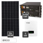 Immagine 1 - V-Tac Kit 4,92kW 12 Pannelli Solari Fotovoltaici 410W + Inverter Monofase + 2 Batterie 5,12kWh - SKU 1189912 + 11819 + 2x 11377