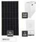 Immagine 1 - V-Tac Kit 6,15kW 15 Pannelli Solari Fotovoltaici 410W + Inverter Monofase + Batteria Rack 9,60kWh - SKU 1189915 + 11529 + 11523