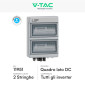 Immagine 8 - Kit 15 Pannelli Solari V-Tac 410W + Inverter Monofase 6kW CEI 0-21 + Batteria BMS 6,14kWh + Quadro DC 2 Stringhe + Quadro AC