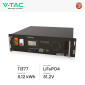 Immagine 4 - Kit 15 Pannelli Solari V-Tac Austa 410W + Inverter Deye Monofase + Batteria Rack 5,12kWh + Quadro DC 2 Stringhe + Quadro AC