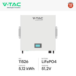 Set 15 Pannelli Solari 410W + Inverter 6kW + Batteria V-Tac