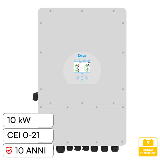 Inverter 10kW Trifase LCD IP65 Pannelli Fotovoltaici V-Tac Inverter 10kW Trifase LCD IP65 Pannelli Fotovoltaici V-Tac