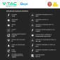 Immagine 3 - V-Tac Deye Inverter Fotovoltaico Trifase Ibrido On-Grid / Off-Grid 10kW 10 Anni Display LCD Certificato CEI 0-21 - SKU 11542
