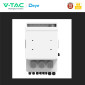 Immagine 6 - V-Tac Deye Inverter Fotovoltaico Trifase Ibrido On-Grid / Off-Grid 10kW 10 Anni Display LCD Certificato CEI 0-21 - SKU 11542