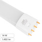 Immagine 1 - Life Lampadina LED 2G11 4 Pin 14W Tubolare SMD - mod. 39.940416C30 / 39.940416N40