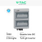 Immagine 6 - Kit On-Grid 15 Pannelli Solari V-Tac 410W + Inverter Monofase 6kW CEI 0-21 + Quadro Elettrico DC 2 Stringhe + Quadro Chint AC