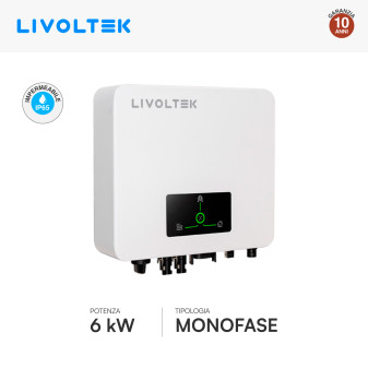 Kit 15 Pannelli Solari 410W + Inverter Monofase 6kW + Quadro DC/AC