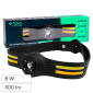 Immagine 1 - V-Tac Torcia Frontale Doppia Sorgente LED SMD 3W + COB 5W IP43 Ricaricabile con Cavo USB e Fascia Regolabile - SKU 23340