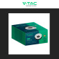 Immagine 12 - V-Tac Faretto LED COB 18W da Incasso Rotondo con Paralume a Nido d'Ape CCT Changing Color 3in1 Colore Bianco - SKU 23674