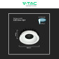 Immagine 6 - V-Tac Faretto LED COB 24W da Incasso Rotondo con Paralume a Nido d'Ape CCT Changing Color 3in1 Colore Bianco - SKU 23676