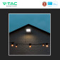 Immagine 6 - V-Tac Pro VT-200 Faro LED 200W Faretto SMD Chip Samsung IP65 Colore Bianco - SKU 21420 / 21421