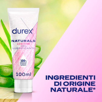 Durex Naturals Lenitivo Gel Lubrificante Intimo 100% Origine Naturale