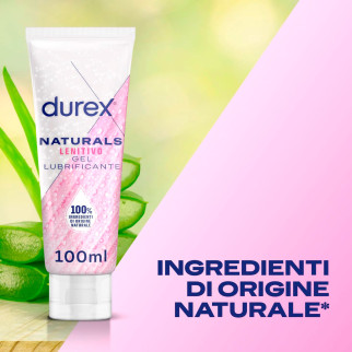 Durex Naturals Lenitivo Gel Lubrificante Intimo 100% Origine Naturale