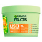Immagine 1 - Garnier Fructis Lisci Cheratina Maschera Lisciante per Capelli Crespi con Olio Argan Liscio Setoso Luminoso - Barattolo da 370ml