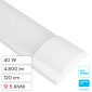 Immagine 1 - V-Tac Pro VT-8-40 Tubo LED Prismatico 40W Plafoniera SMD Lampadina 120cm Chip Samsung - SKU 20350 / 20351 / 20352