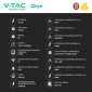 Immagine 3 - V-Tac Deye Inverter Trifase Ibrido On-Grid / Off-Grid 15kW IP65 Garanzia 10 Anni CEI 0-21 per Impianto Fotovoltaico - SKU 12184