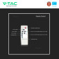 Immagine 12 - V-Tac VT-ST303 Lampada Stradale LED 50W SMD Lampione IP65 Chip Samsung con Pannello Solare e Telecomando - SKU 7837