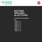 Immagine 4 - V-Tac Kit 6 Batterie BMS Stack LiFePO4 30kWh Alta Tensione Impianto Trifase Garanzia 10 Anni IP65 CEI 0-21 CEI 0-16 - SKU 120026