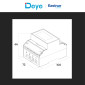 Immagine 5 - Eastron Misuratore Inverter Trifase Monofase Deye Solis 3x230-400V RS485 4P MID 100A Display LCD - mod. SDM630 MODBUS V2